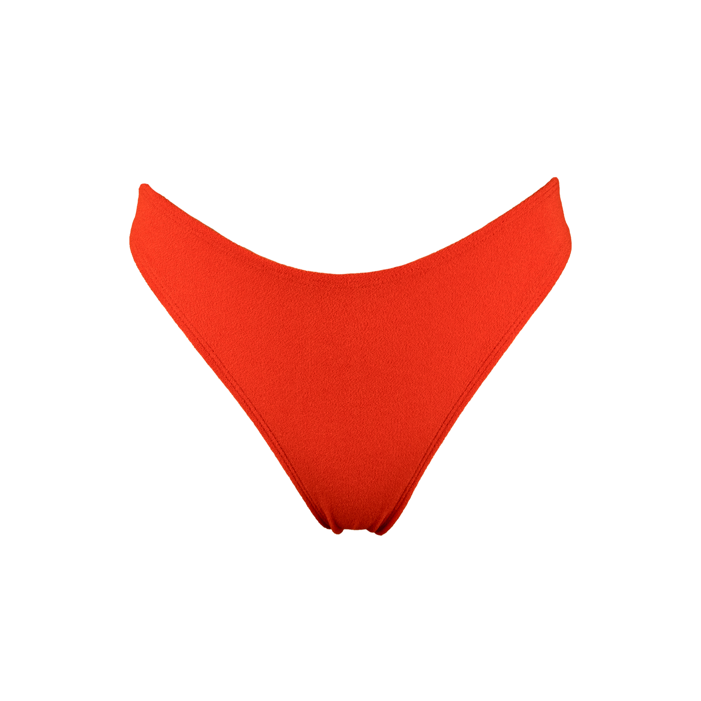Sustainable Swimwear Bottom - Amelia in Red-Orange