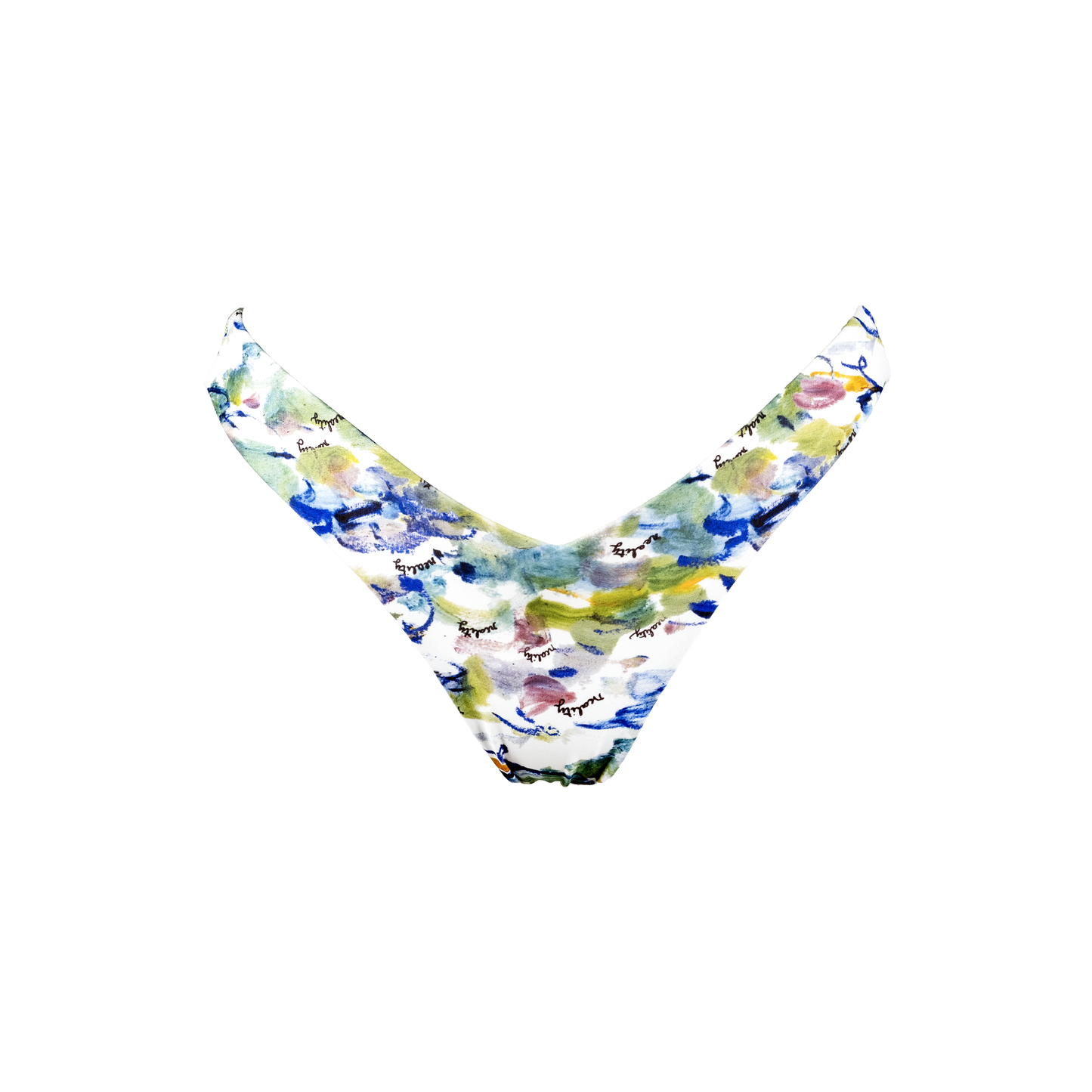 Sustainable Swimwear Bottom - Aria in Reality print