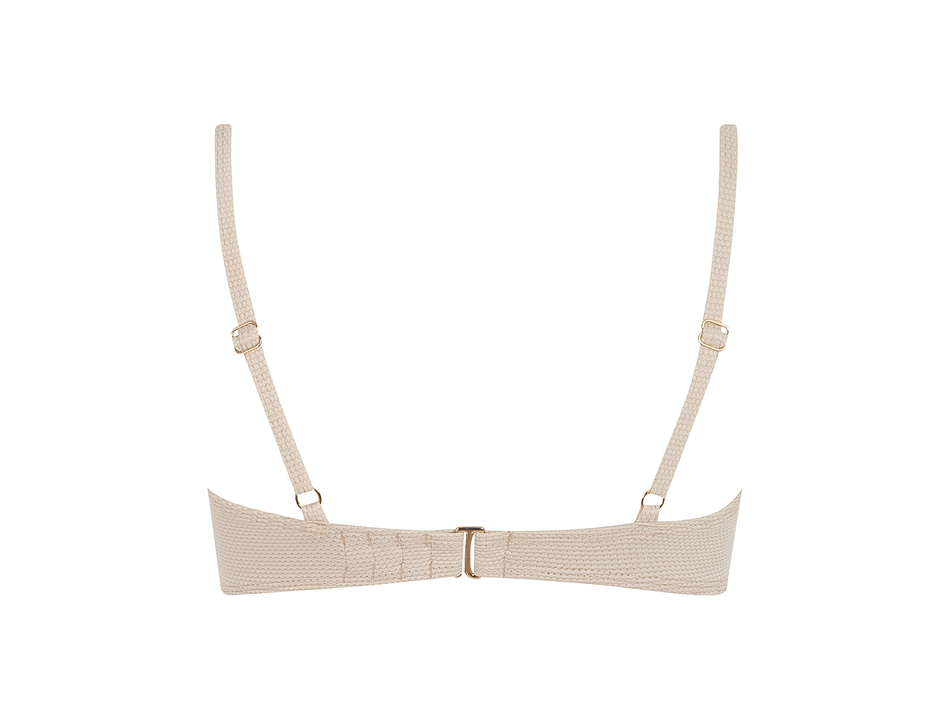 Sustainable Swimwear Top - Julia in Ivory-Cream