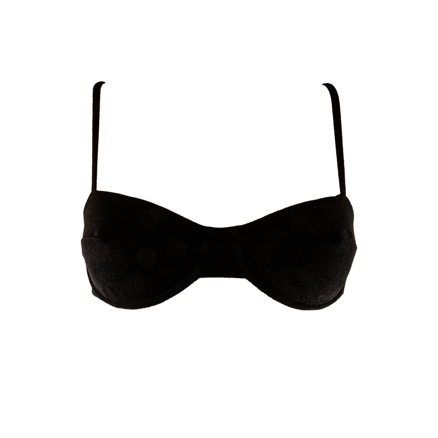 Sustainable Swimwear Top - June in Black