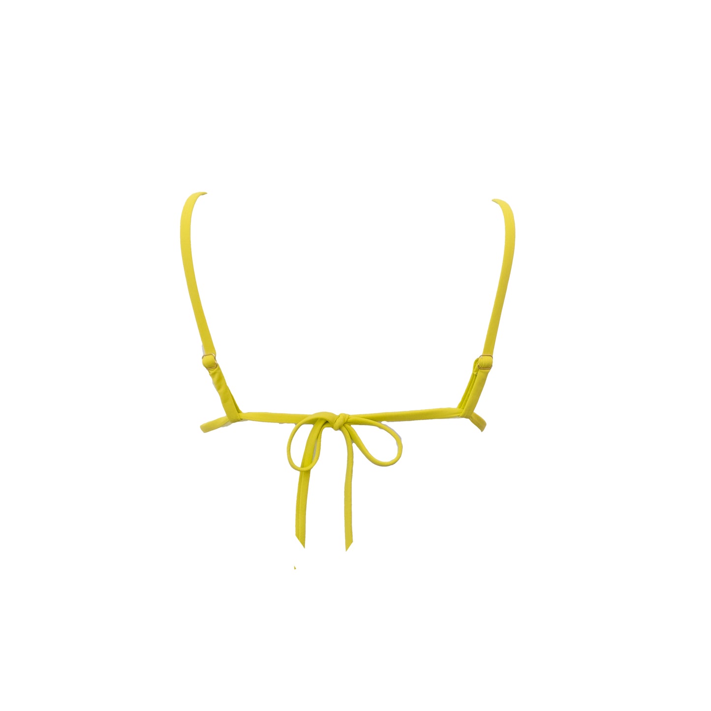 Sustainable Swimwear Top - Ruby in Limonata Yellow
