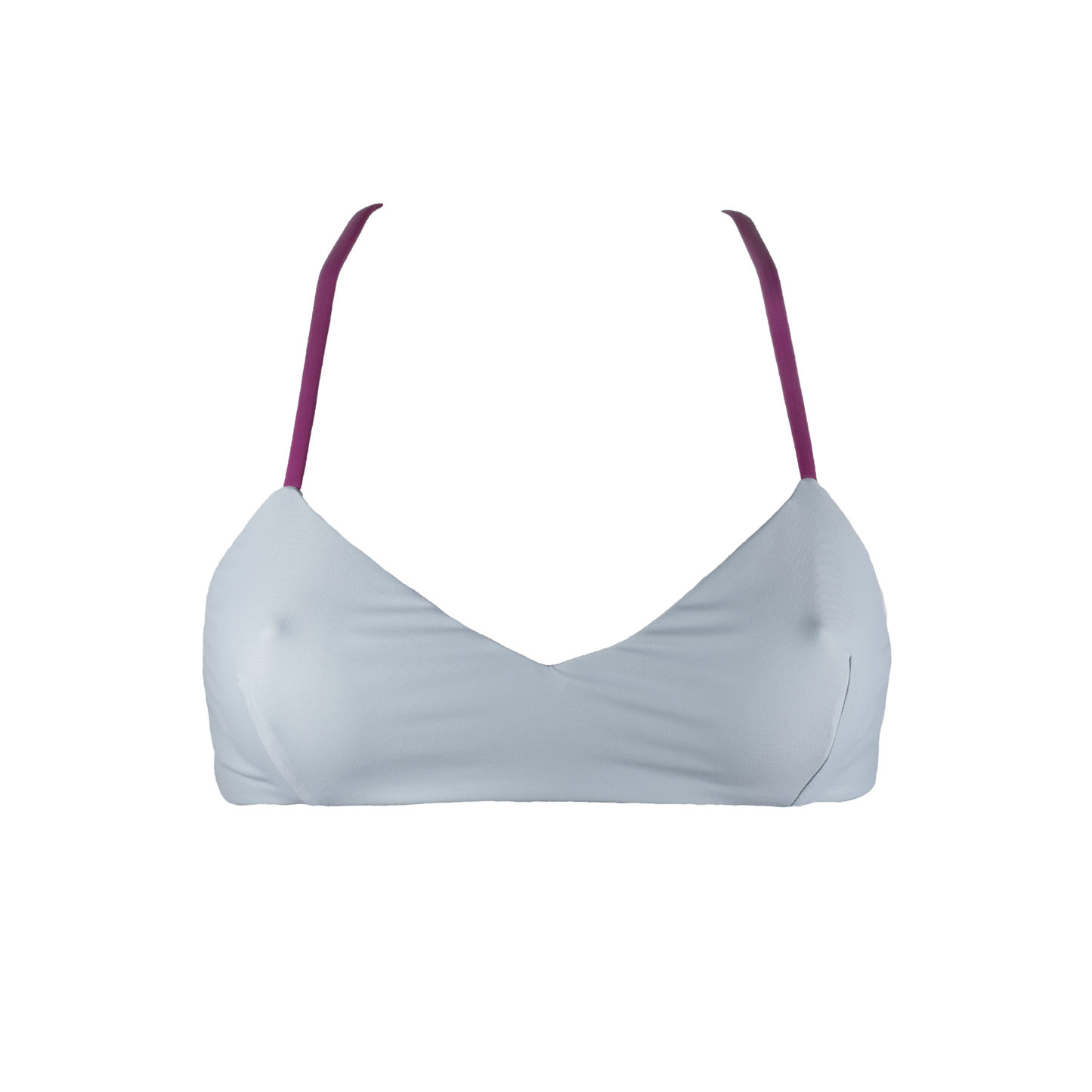 Sustainable Swimwear Top - Maya in Pale-Blue