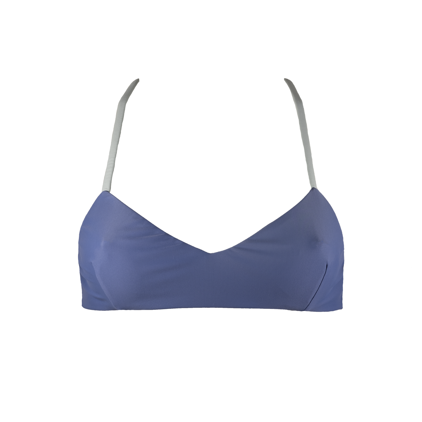 Sustainable Swimwear Top - Maya in Purple-Blue