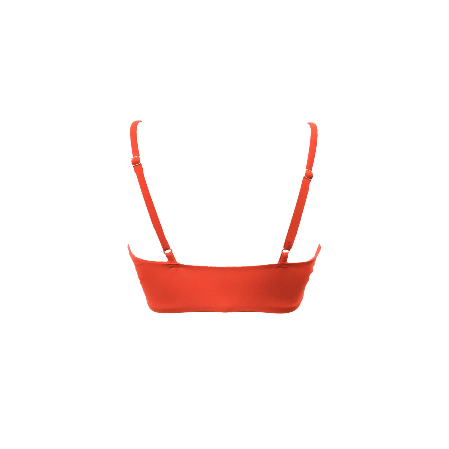 Sustainable Swimwear Top - Ivy in Orange Vibes