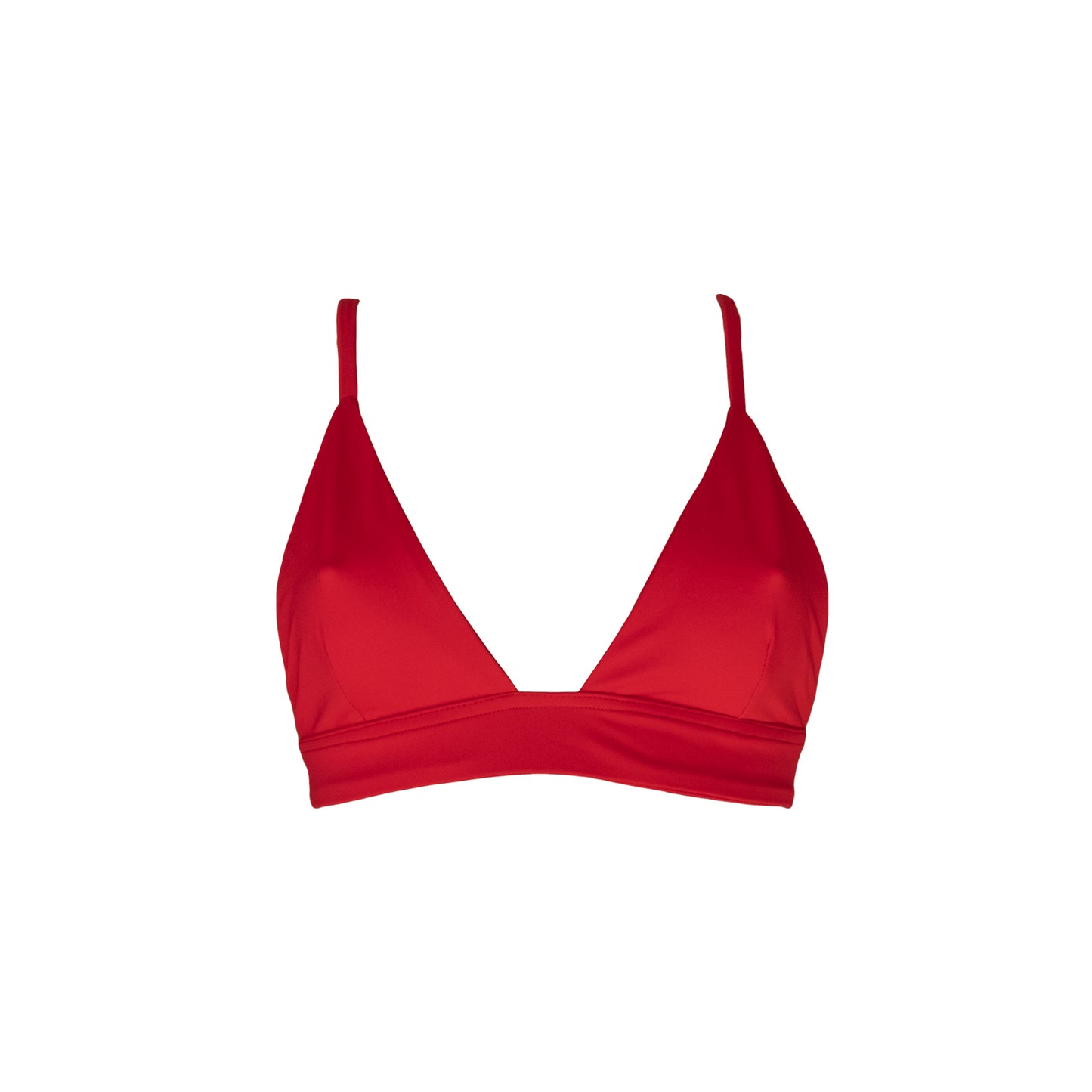 Sustainable Swimwear Top - Harper in Pink Hype