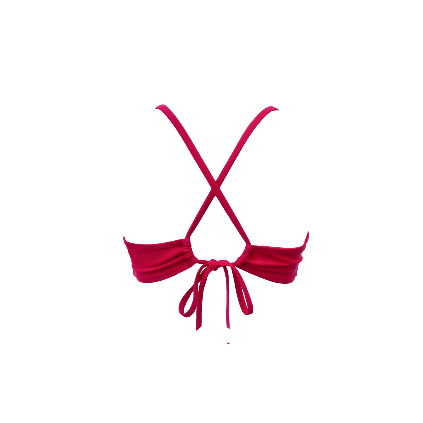 Sustainable Swimwear Top - Maya in Pink Hype