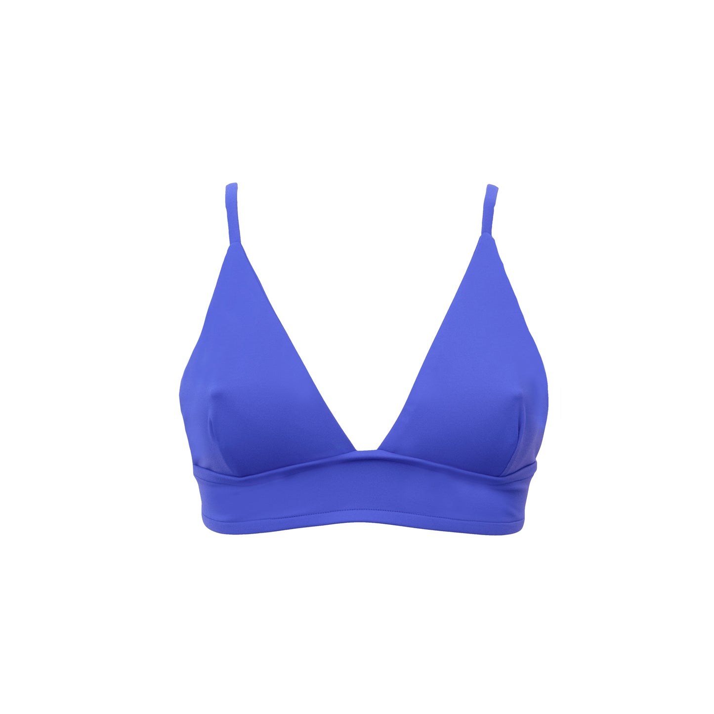 Sustainable Swimwear Top - Harper in Sea Blue
