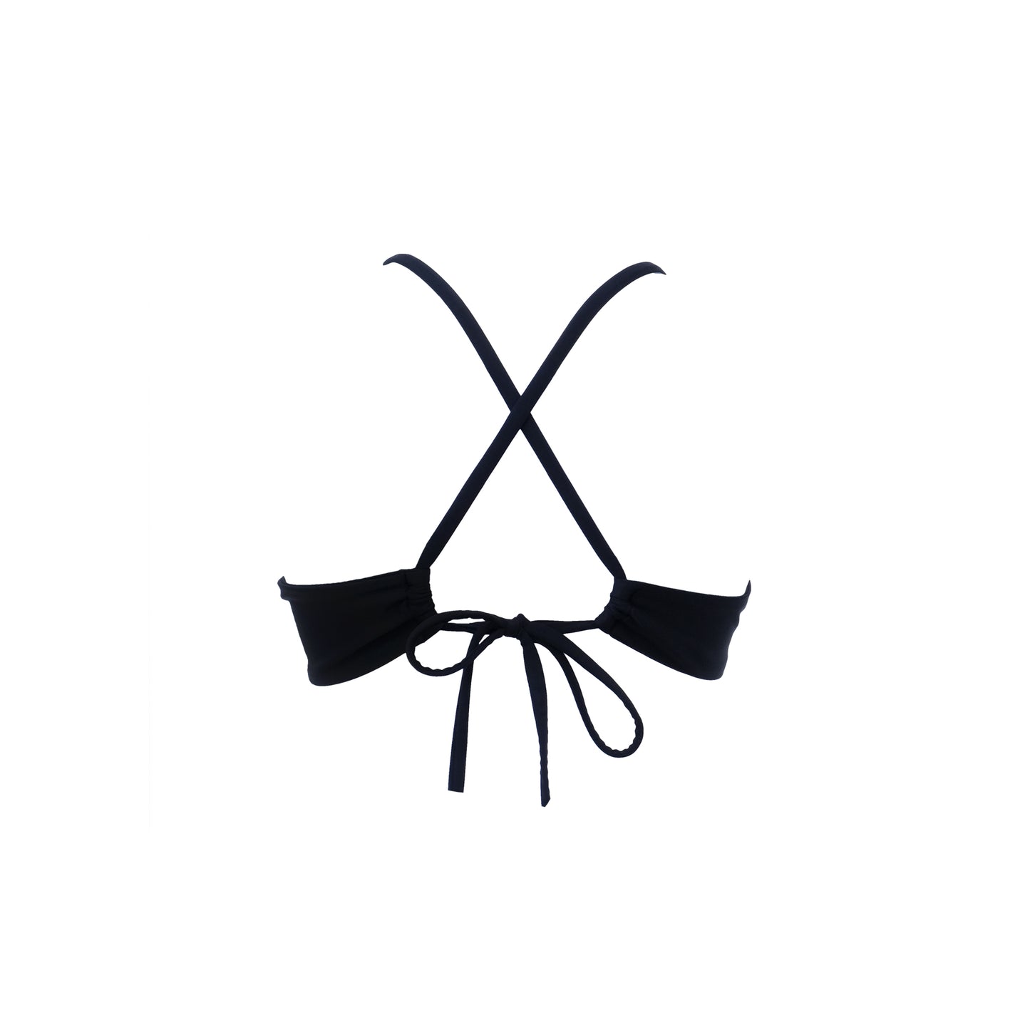 Sustainable Swimwear Top - Maya in Timeless Black