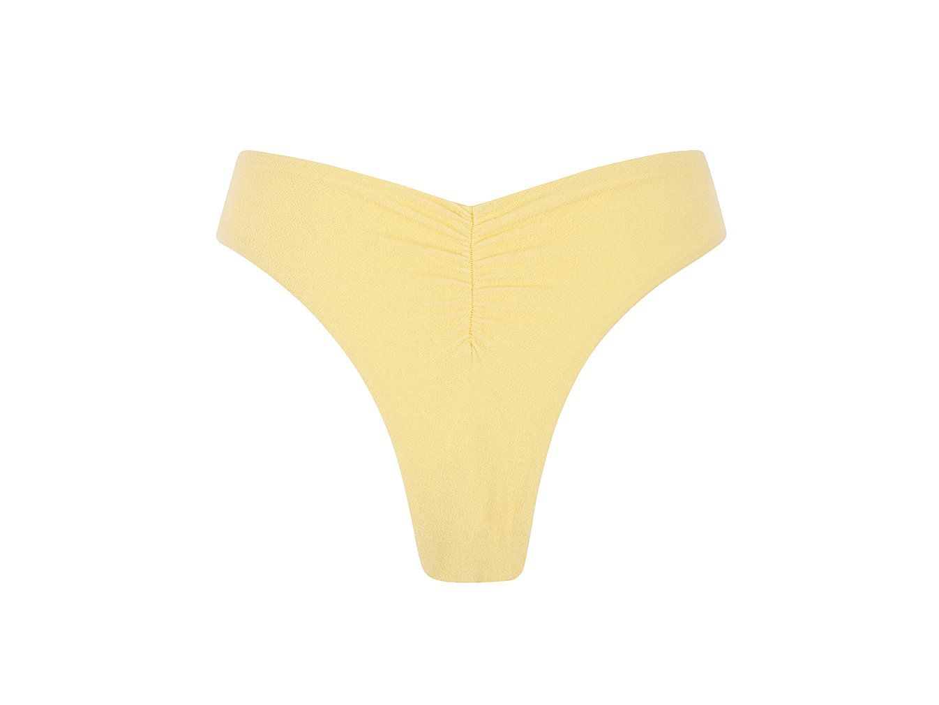 Sustainable Swimwear Bottom - Aria in Butter-Yellow