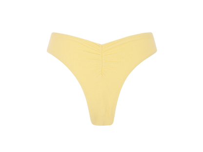 Sustainable Swimwear Bottom - Aria in Butter-Yellow