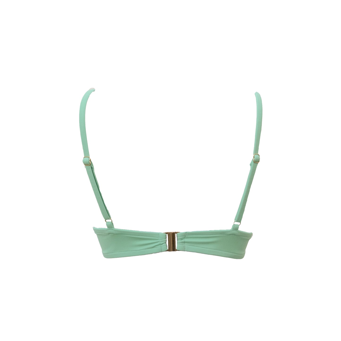 Sustainable Swimwear Top - Harper in Green Mint