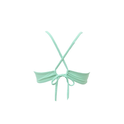 Sustainable Swimwear Top - Maya in Green Mint