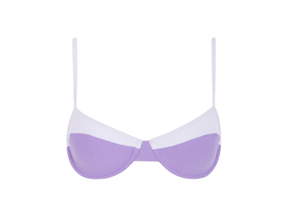 Sustainable Swimwear Top - June in Lilac