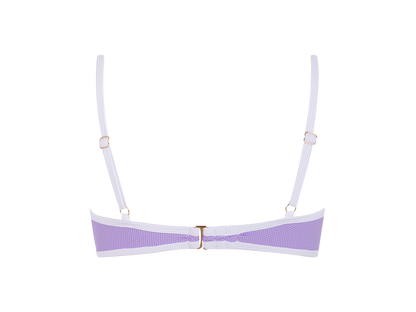 Sustainable Swimwear Top - June in Lilac
