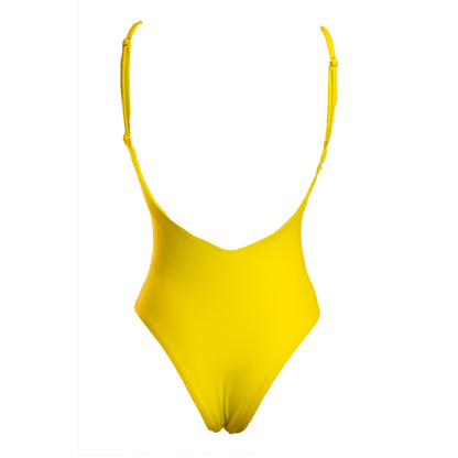 Sustainable Swimwear Swimsuit - Norah in Limonata Yellow