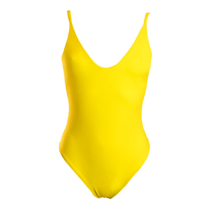 Sustainable Swimwear Swimsuit - Norah in Limonata Yellow