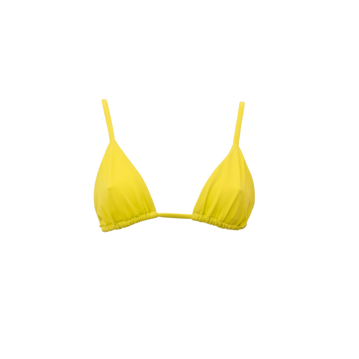 Sustainable Swimwear Top - Ruby in Limonata Yellow