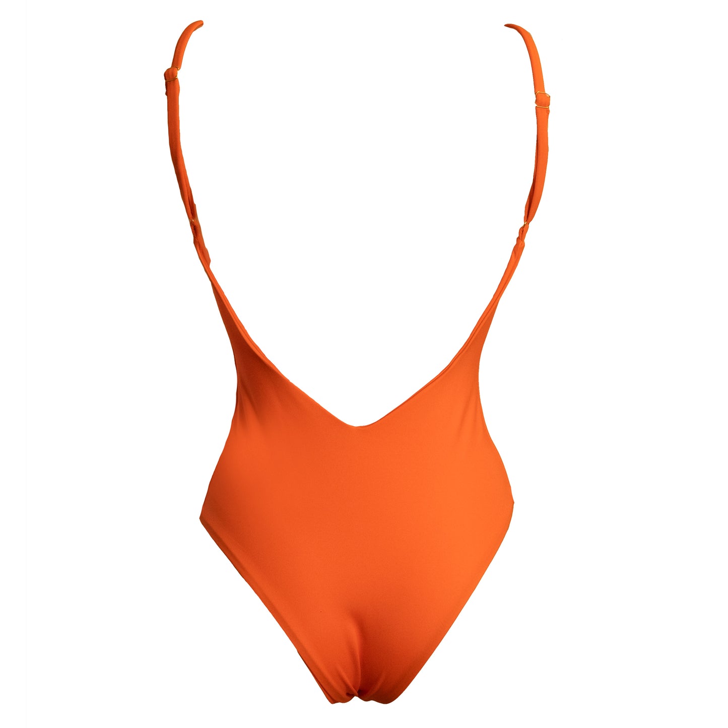 Sustainable Swimwear Swimsuit - Norah in Orange Vibes
