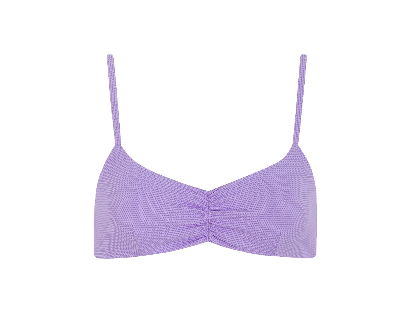 Sustainable Swimwear Top - Sophie in Lilac