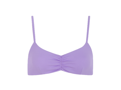 Sustainable Swimwear Top - Sophie in Lilac